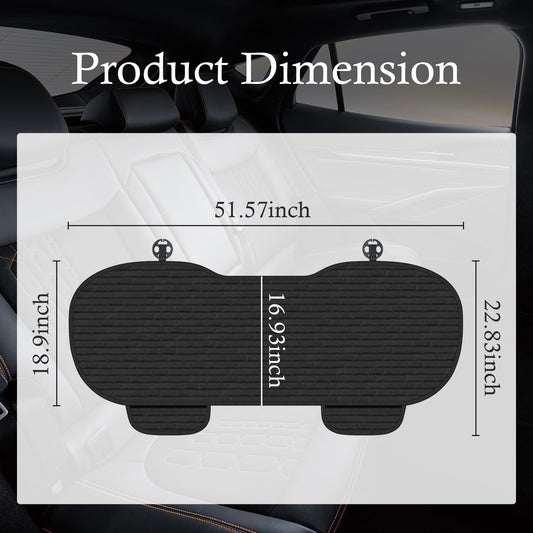 Car Rear Seat Protector – Breathable & Non-Slip