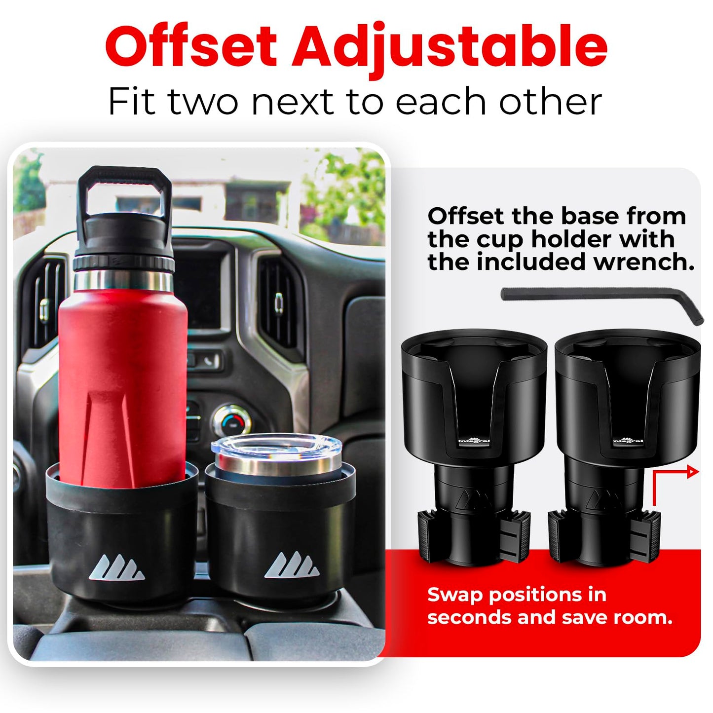 Integral Adjustable Cup Expander