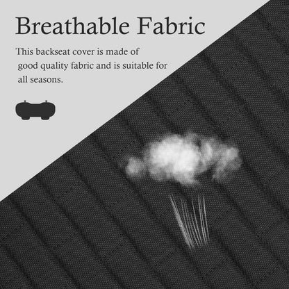 Car Rear Seat Protector – Breathable & Non-Slip